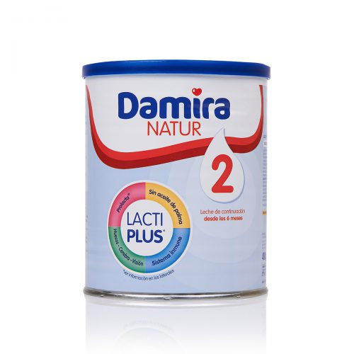 Tienda Damira - Leche Damira Natur 2 (400 gramos)
