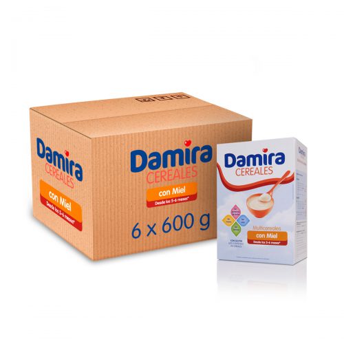 Tienda Damira - Damira Multicereales con miel - Caja de 6 unidades