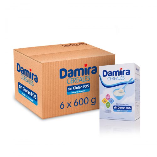 Tienda Damira - Damira Multicereales sin gluten papilla - Caja de 6 unidades