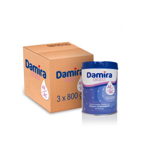 Tienda Damira - Leche Damira Digest (800 gramos) - Caja de 3 unidades
